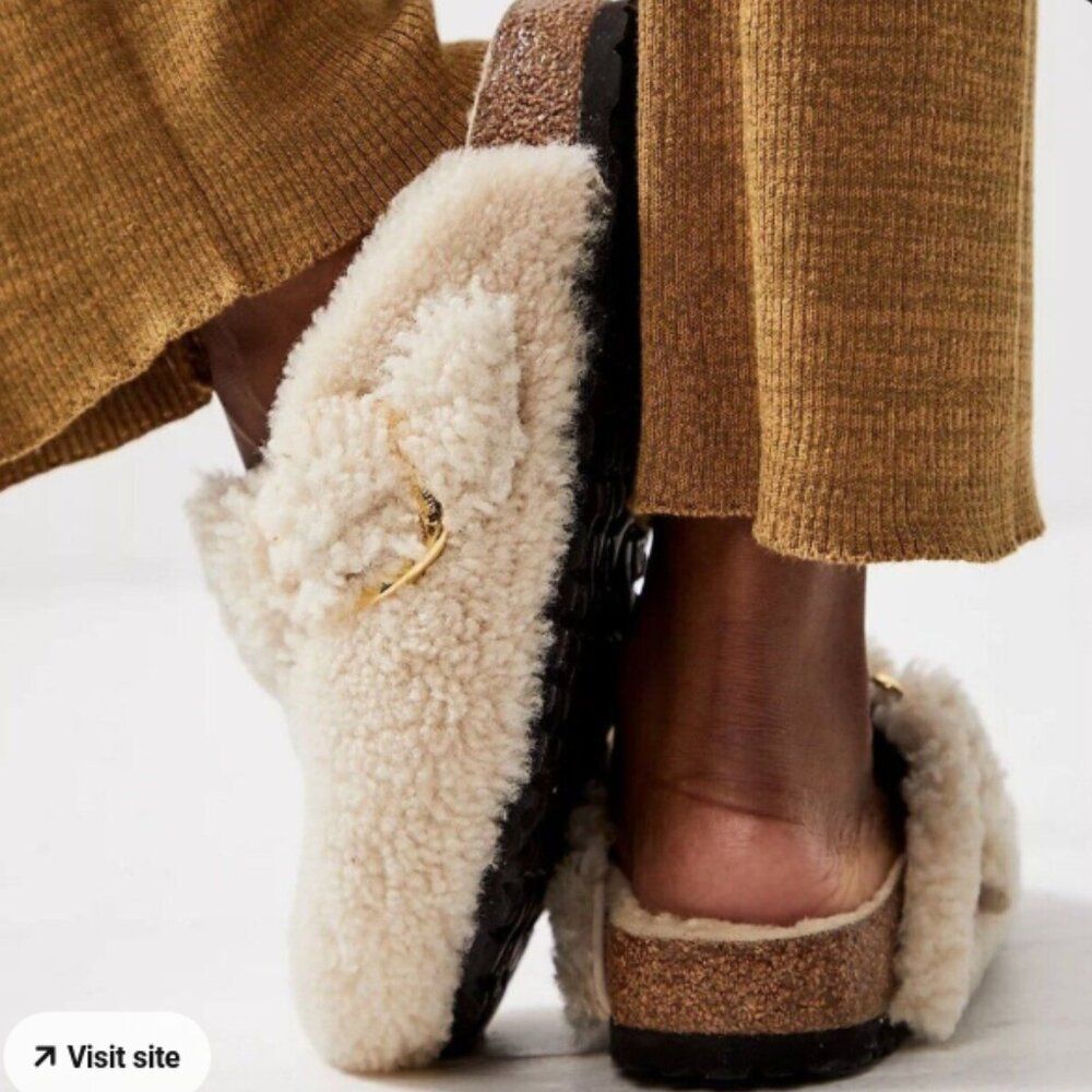 πππβTOP Moda Fur-Lined Platform Slip-Onsπππ - Picture 15 of 16